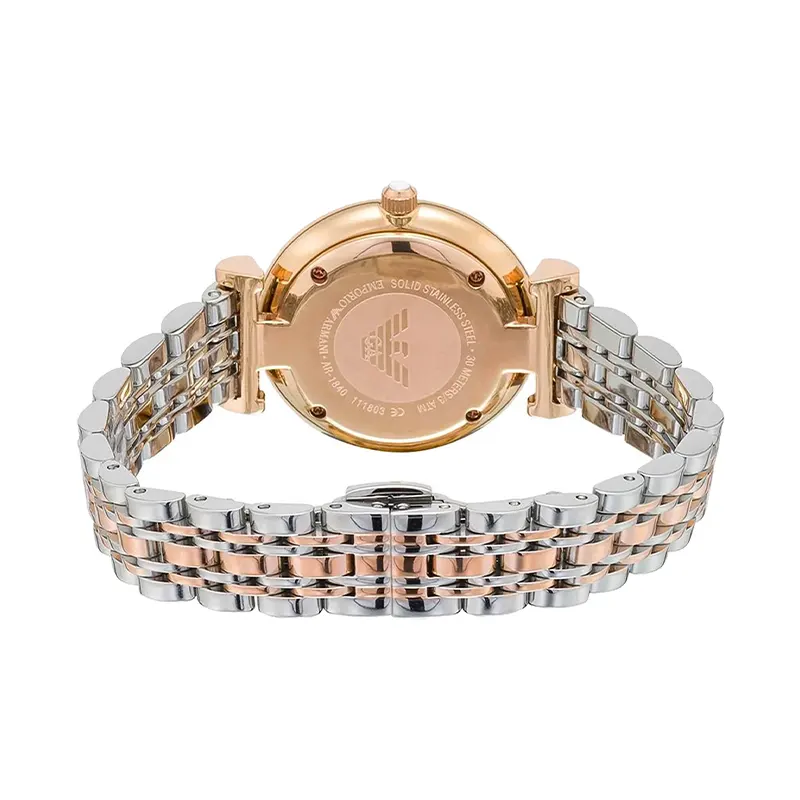 Emporio Armani Classic Grey Dial Fashion Ladies Watch- AR1840